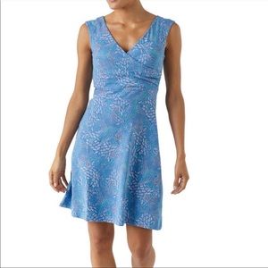 NWT PATAGONIA Swift Feathers Port Blue Dress